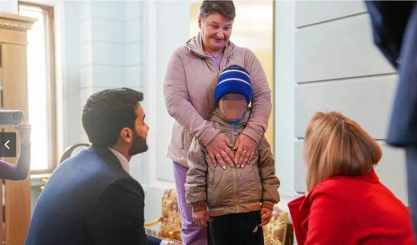 Qatar reunites stranded Ukrainian children with families