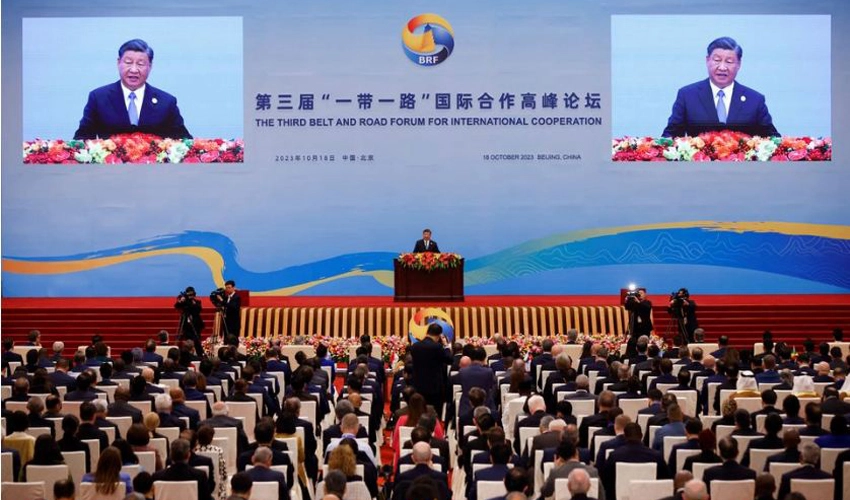 China's Xi warns against decoupling, lauds Belt and Road at forum