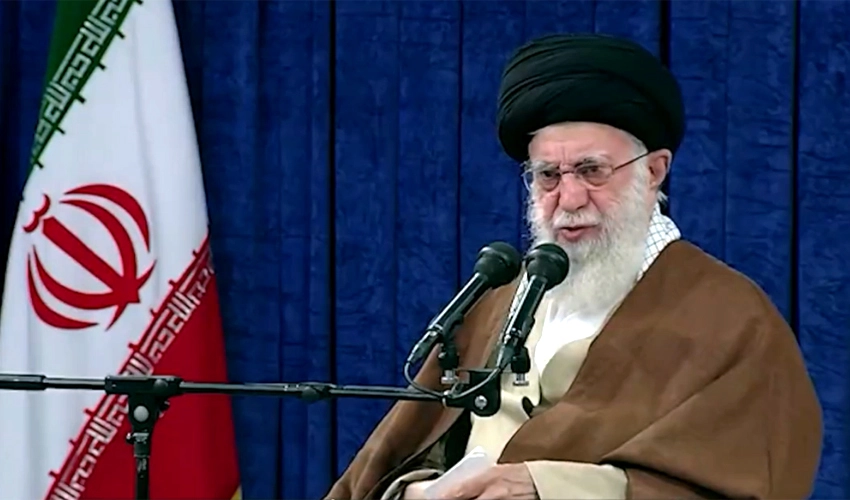 Khamenei says US 'directing' Israel bombing of Gaza