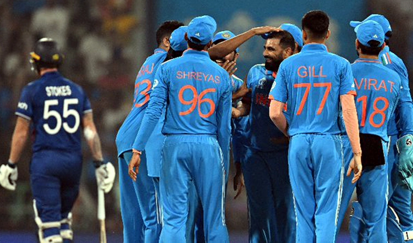 Shami stars as India hammer woeful England at World Cup