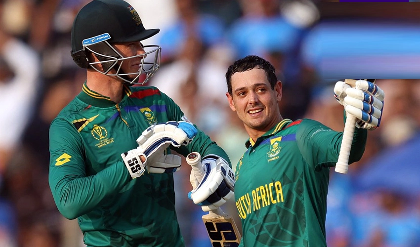 De Kock, Van der Dussen centuries help South Africa thrash New Zealand