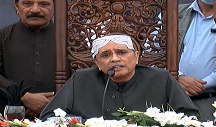 Removed PTI chairman not for power but for progress of people: Asif Zardari