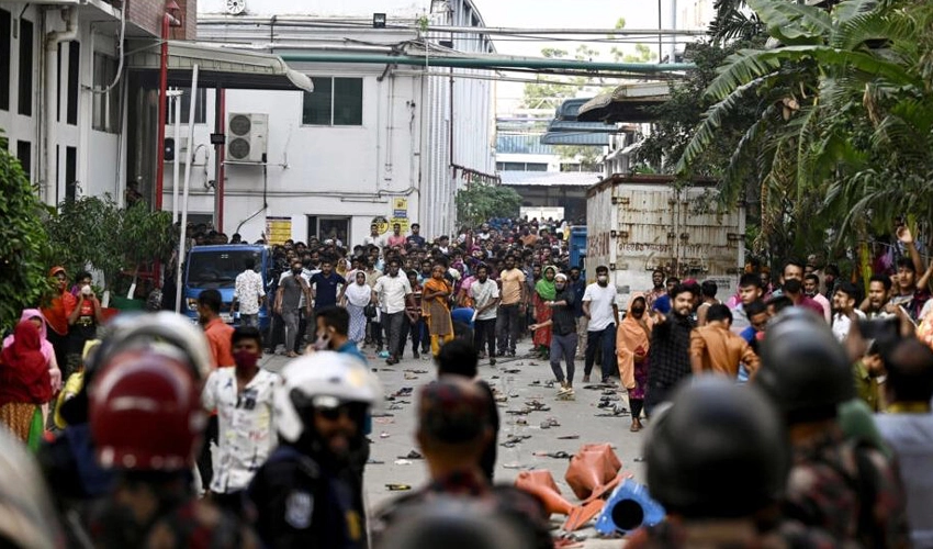 Bangladesh PM rejects further pay hike after garment worker protests