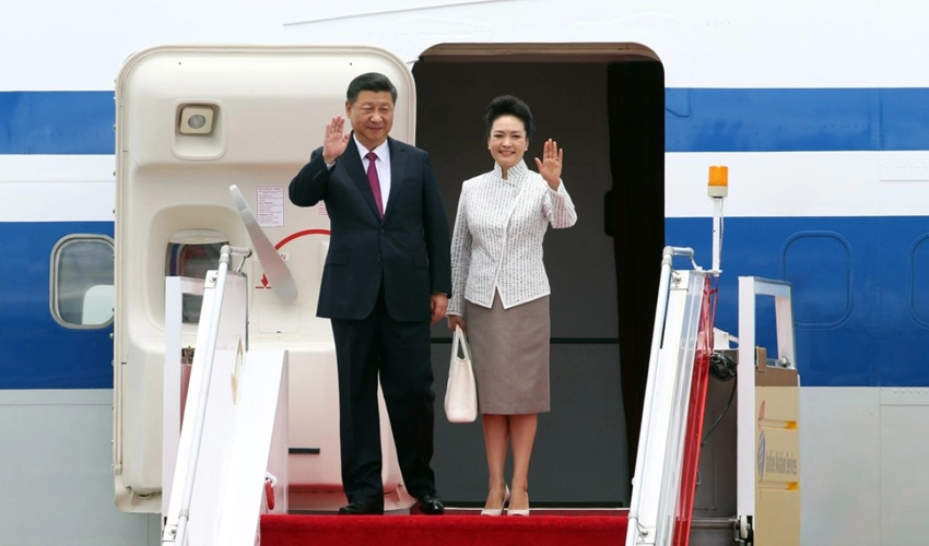 China's Xi leaves Beijing for summit with Biden