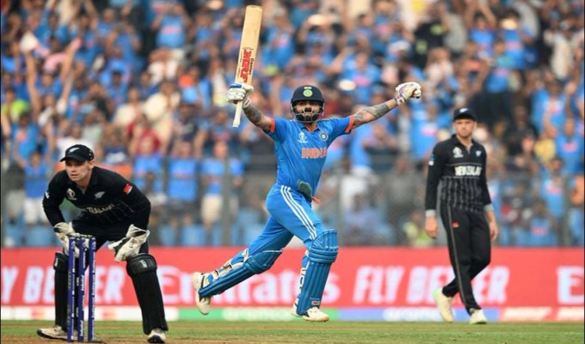 Kohli and Shami star as India reach World Cup final