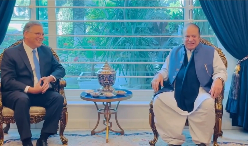 Donald Blome, Nawaz Sharif discuss political & economic situation in Pakistan