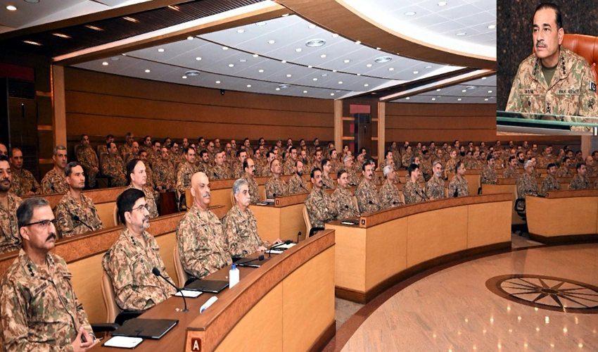 Formation commanders resolve to deal terrorists, their facilitators with full might of state