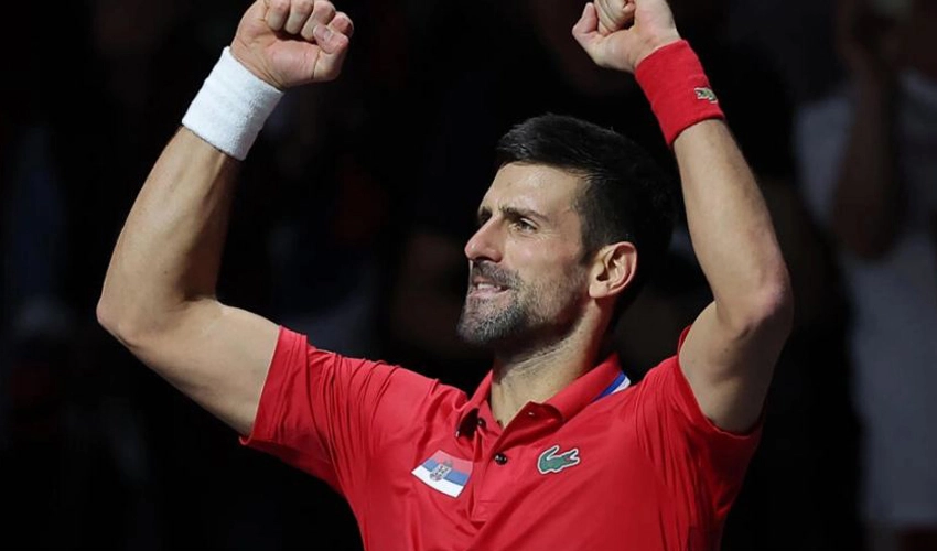 Djokovic sets up tasty Sinner clash in Davis Cup semis