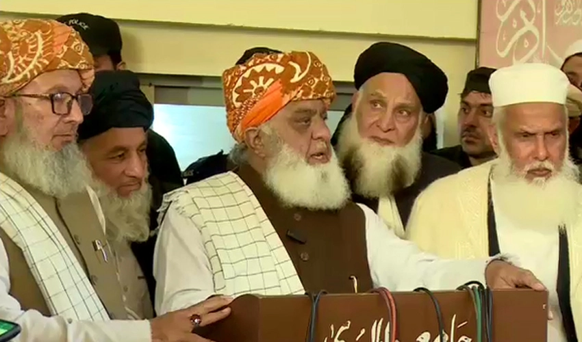 Maulana Fazalur Rehman demands conducive environment for elections