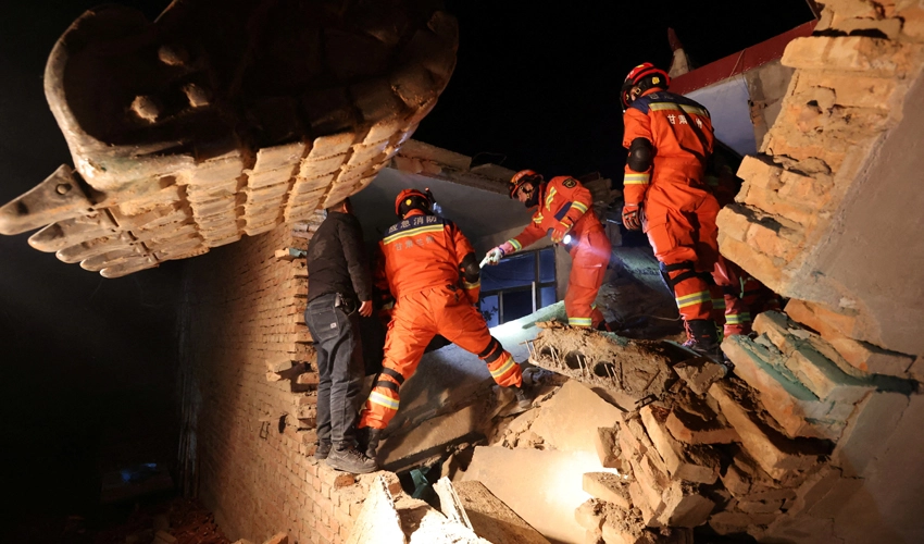 At least 118 dead in northwest China earthquake