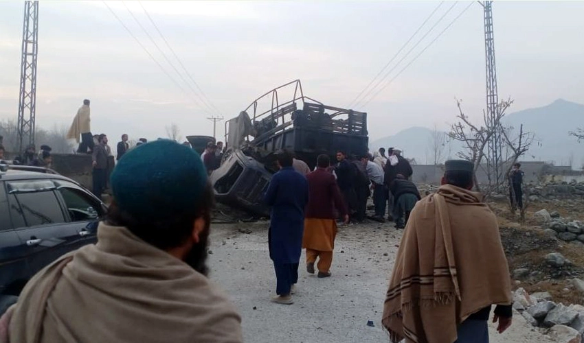 Five cops martyred, 22 injured in explosion near police vehicle in Bajaur