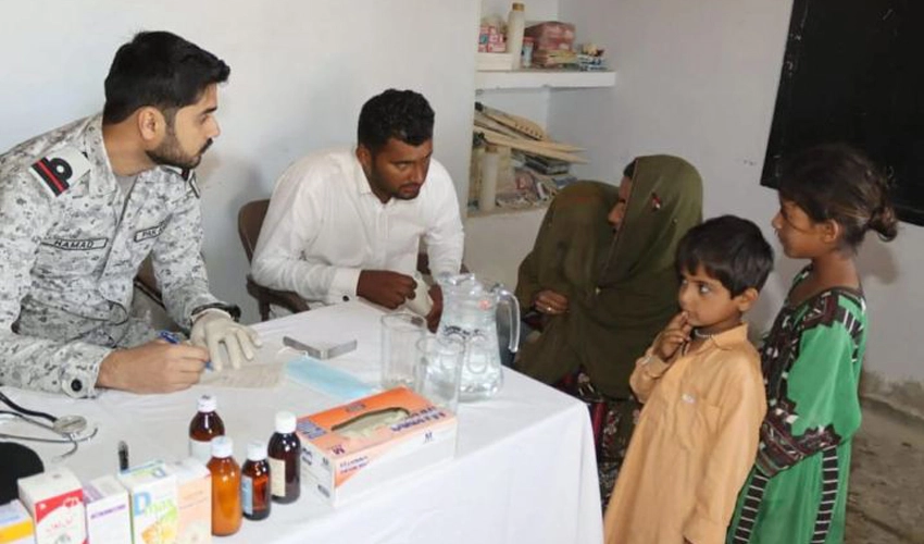 Pak Navy establishes free medical camp in Balochistan's coastal area