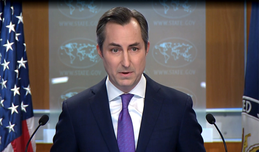 US urges Pakistan and Iran to express restraint in current situation