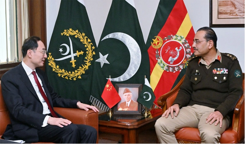 Pak-China ties founded on common understanding of regional peace, stability & prosperity: COAS