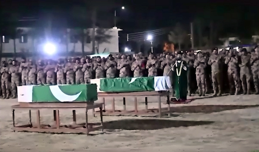 Mach attack martyrs funeral held in Quetta: ISPR