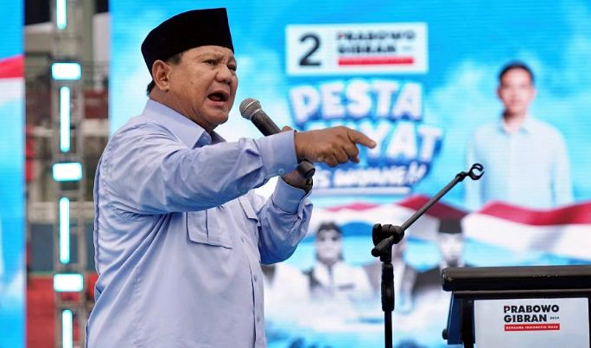 Subianto claims 'victory for all Indonesians' in presidential vote