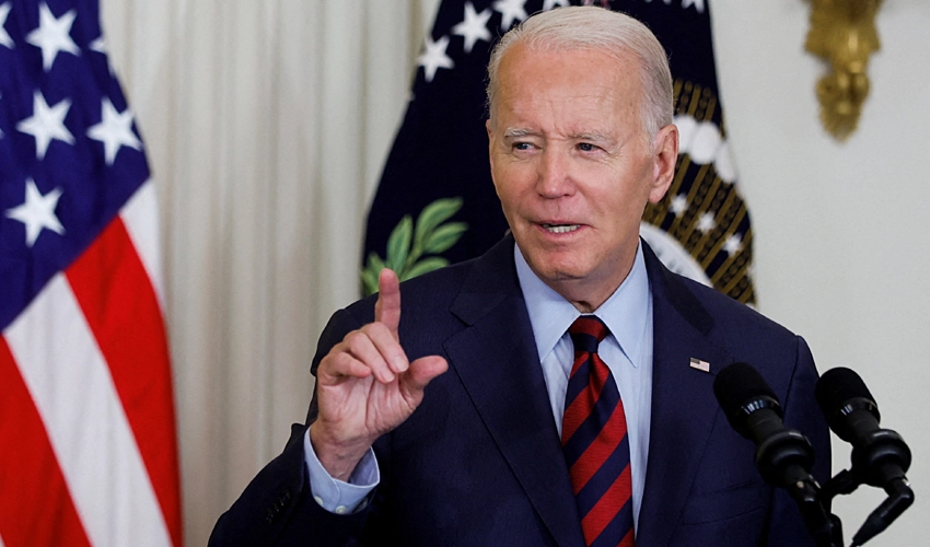 Biden slaps sanctions on 500 targets in Russia 'war machine'