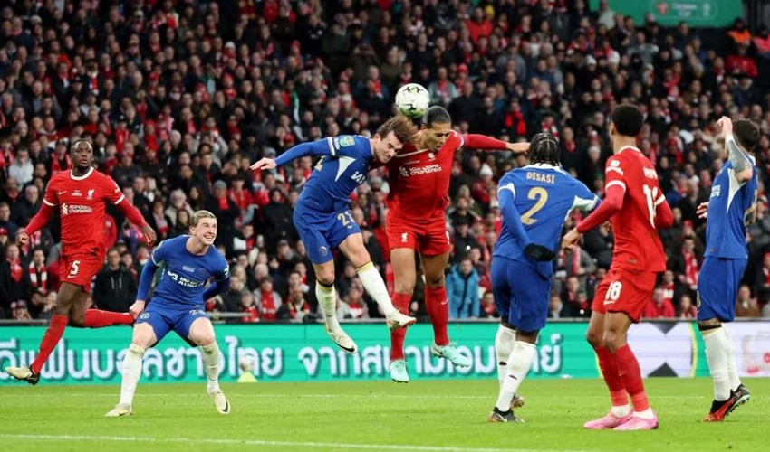 Liverpool edge Chelsea to lift League Cup as Van Dijk rises to the occasion