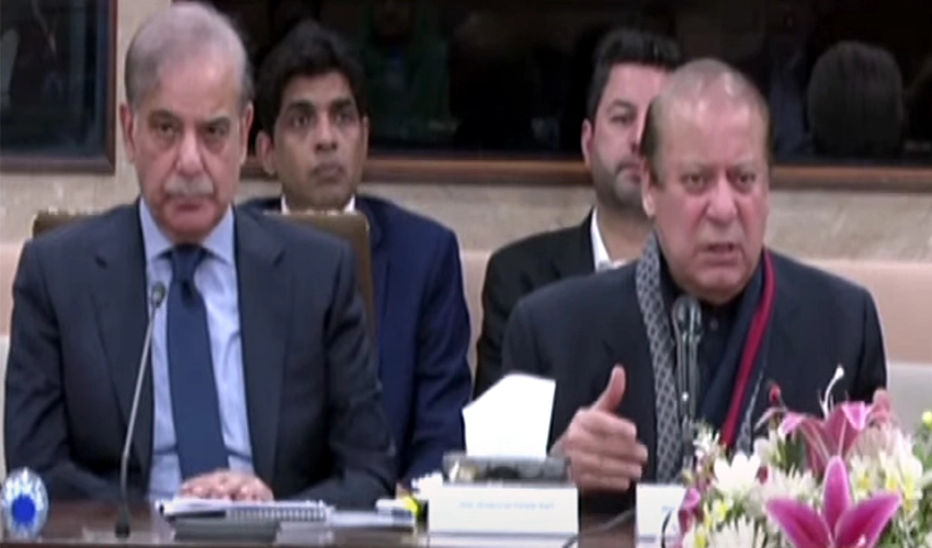 Nawaz Sharif asks politicians to do politics, but not to jeopardize system