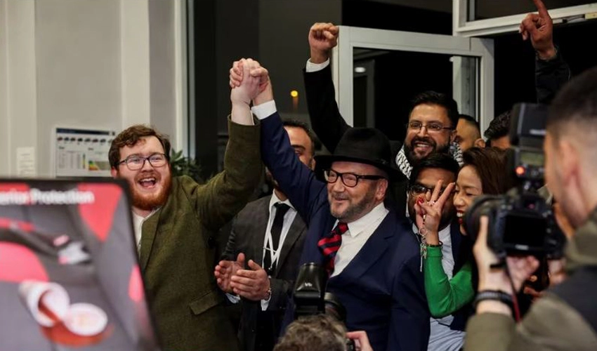 Britain's Galloway wins parliament seat with Gaza agenda, vows to take on Labour Party