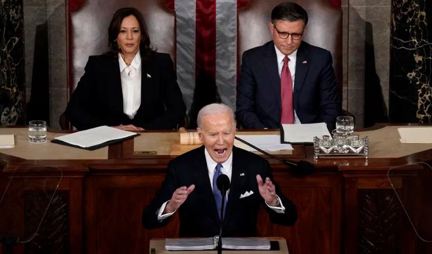 Biden takes on Trump and Republicans in fiery State of the Union speech