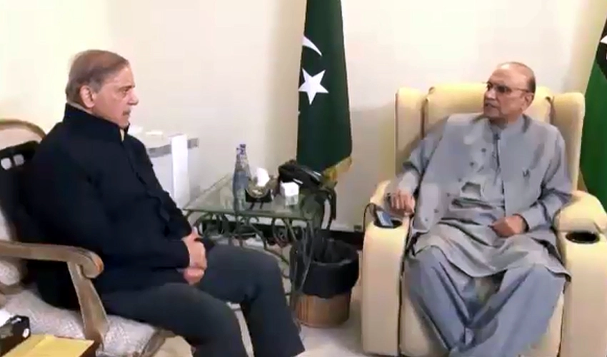 President Arif Alvi, PM Shehbaz Sharif agree to make joint effort to bring country out of crises