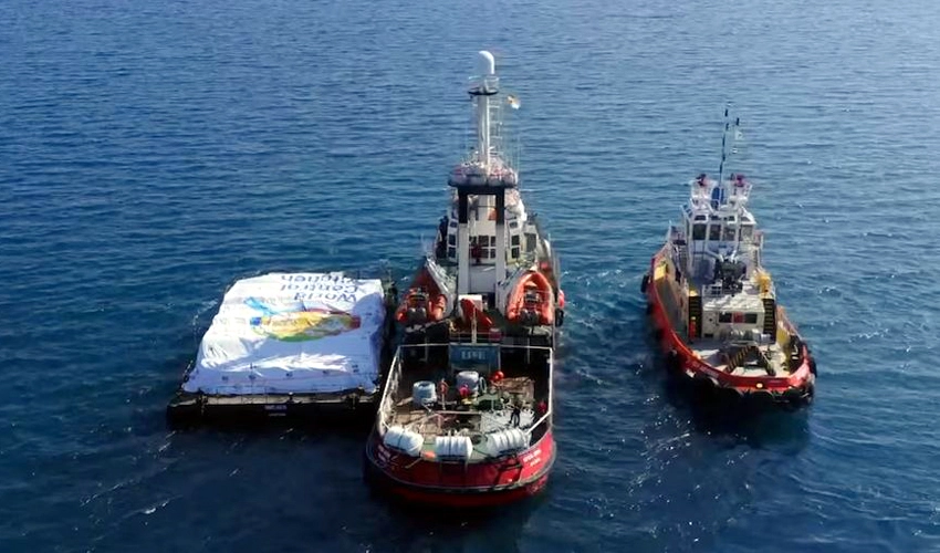 First aid vessel leaves Cyprus for war-torn Gaza