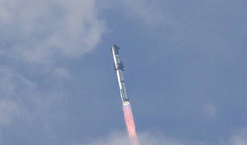 SpaceX's Starship mega rocket launches on third test flight