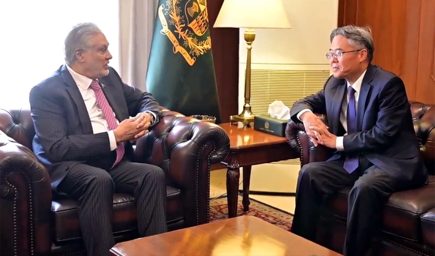 FM Ishaq Dar expresses wish to upgrade CPEC