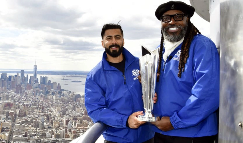 ICC Men's T20 World Cup Trophy Tour 2024 launched in New York