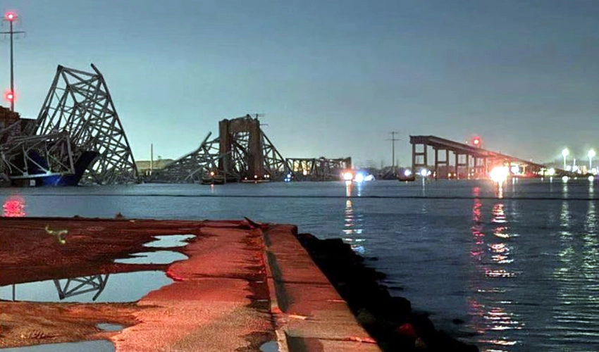 Major Baltimore bridge collapses after ship collision, deaths feared