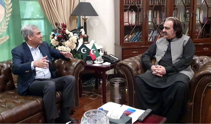 Interior Minister Mohsin Naqvi, KP CM Gandapur discuss peace and security