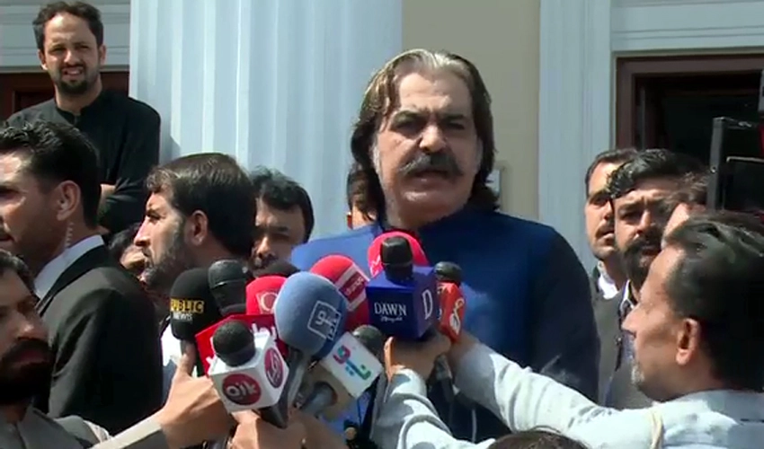 KP CM Gandapur announces protest against postponement of Senate elections