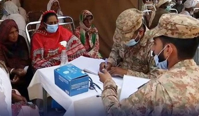 Pak Army organises free medical camp at Sheikhupura