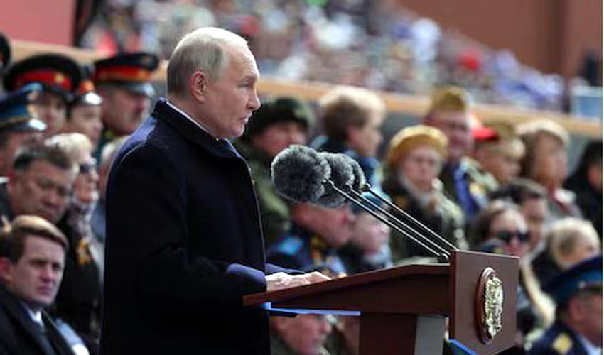 Putin warns of global clash as Russia marks victory in World War Two