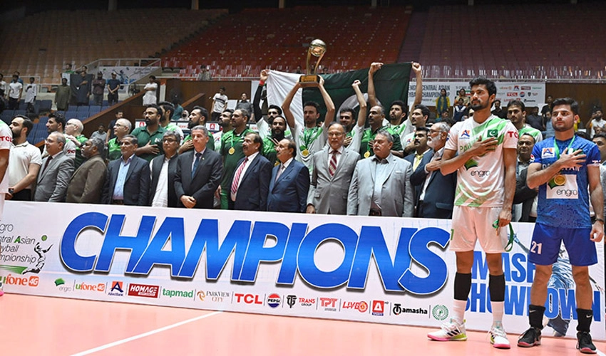 Pakistan lifts Central Asian Volleyball Championship title