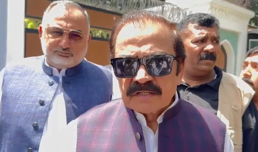 Gandapur has nothing except aerial firing, says Rana Sanaullah