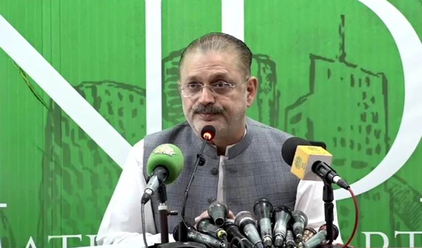 PTI founder trying to damage Pakistan, says Sharjeel Memon