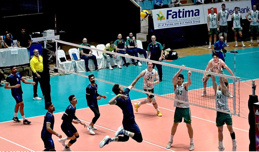 Pakistan beat Australia in Sarsabz Volleyball Series