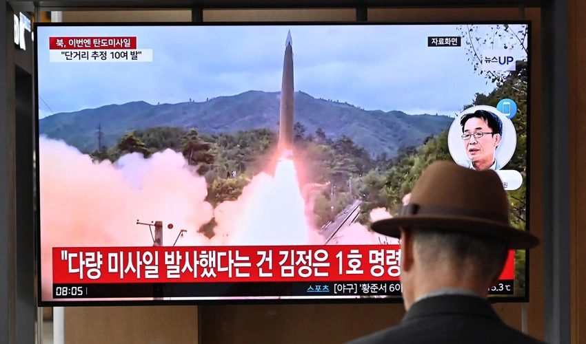 North Korea fires multiple short-range ballistic missiles