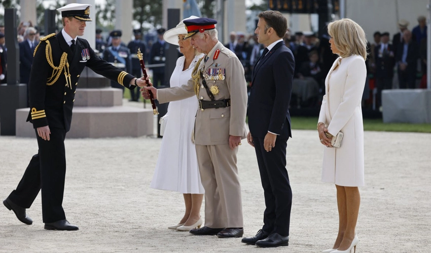 King Charles III says on D-Day 'nations must stand together to oppose tyranny'