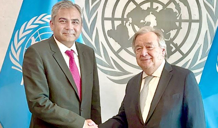 Mohsin Naqvi, UN chief discuss engagement of Pakistan police with UN peacekeeping operations