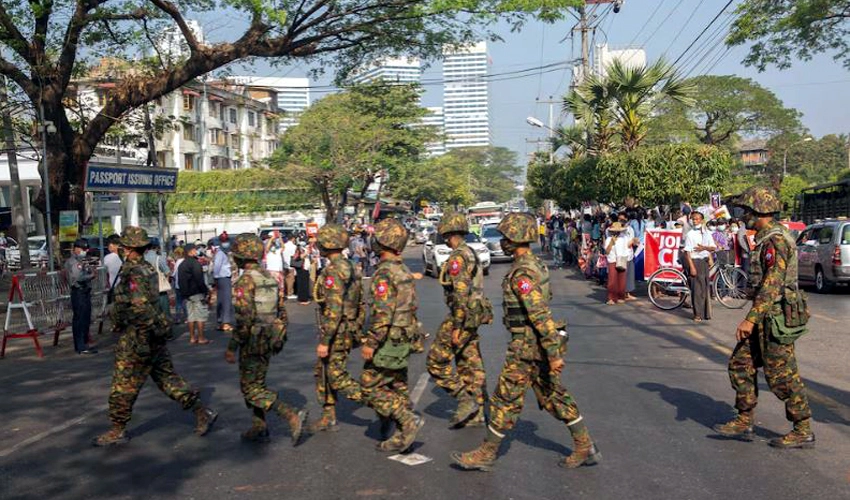 Myanmar junta orders evacuations around embattled state capital