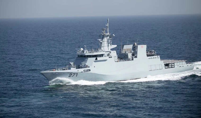 Pakistan Navy Ship ‘Yarmook’ deployed on regional maritime security patrol