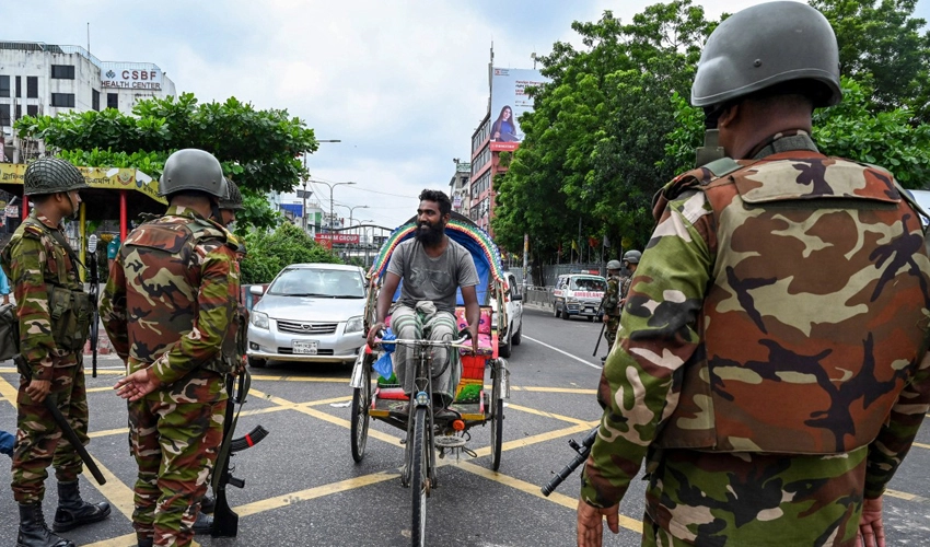 Bangladesh army out in force as PM cancels foreign trip, death toll reaches 115