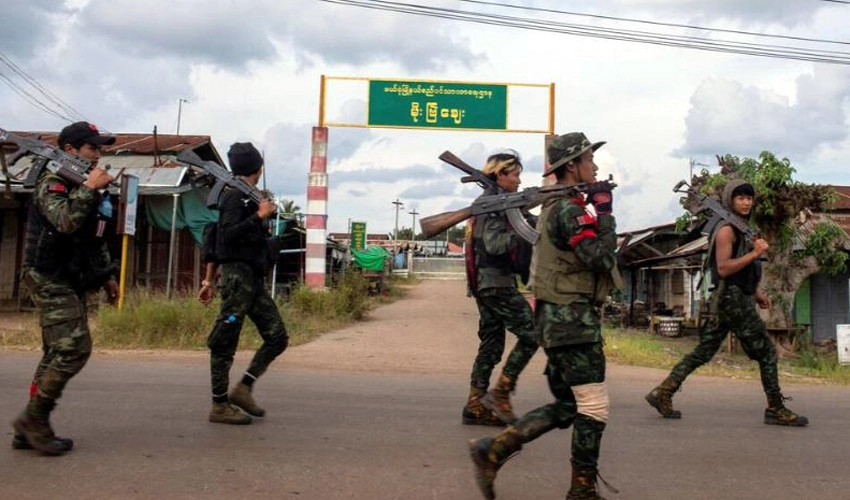 Myanmar junta, ethnic armed group claim control of military regional HQ