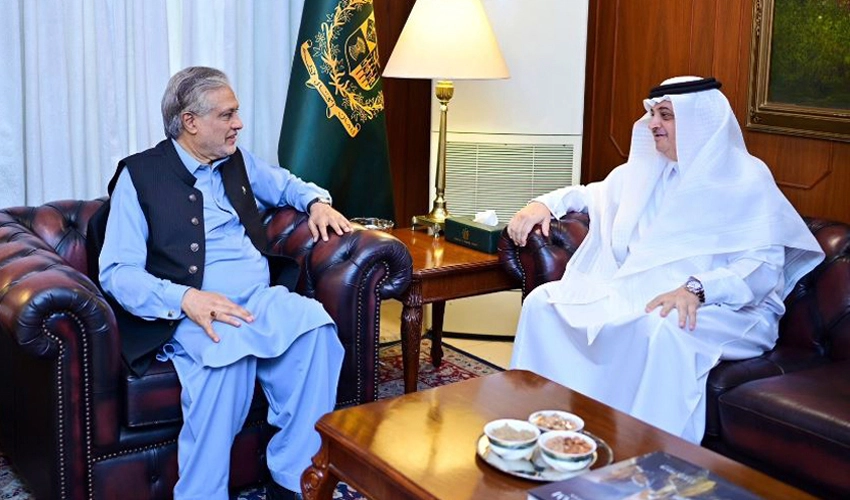 DPM Ishaq Dar, Saudi Ambassador Nawaf Al Maliki discuss positive trajectory of fraternal relations