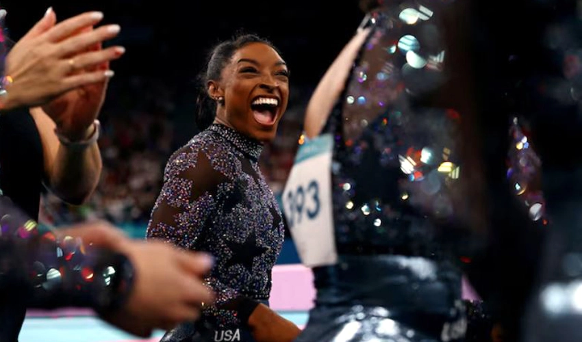 Olympic blow as triathlon postponed, Biles chases first gold of Games