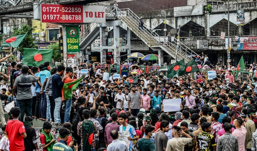 Bangladesh students call for nationwide civil disobedience