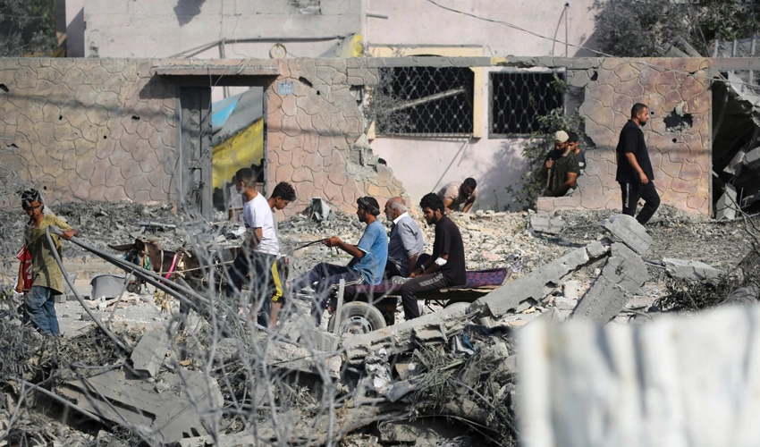 Gaza officials say 75 bodies identified after Israeli school strike